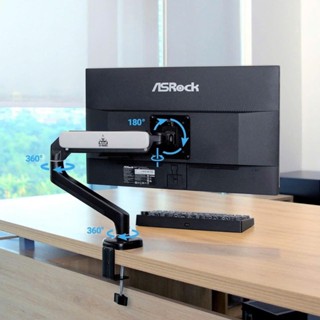 Tay màn hình Arm WARRIOR Đen WA-MH0801 12 - 32 inch Hàng Chính Hãng