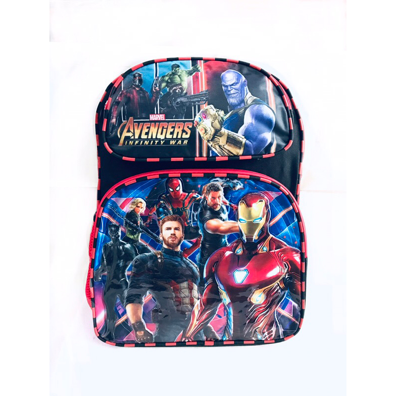 Balo siêu anh hùng Avengers Infinity War cho học sinh tiểu học.
