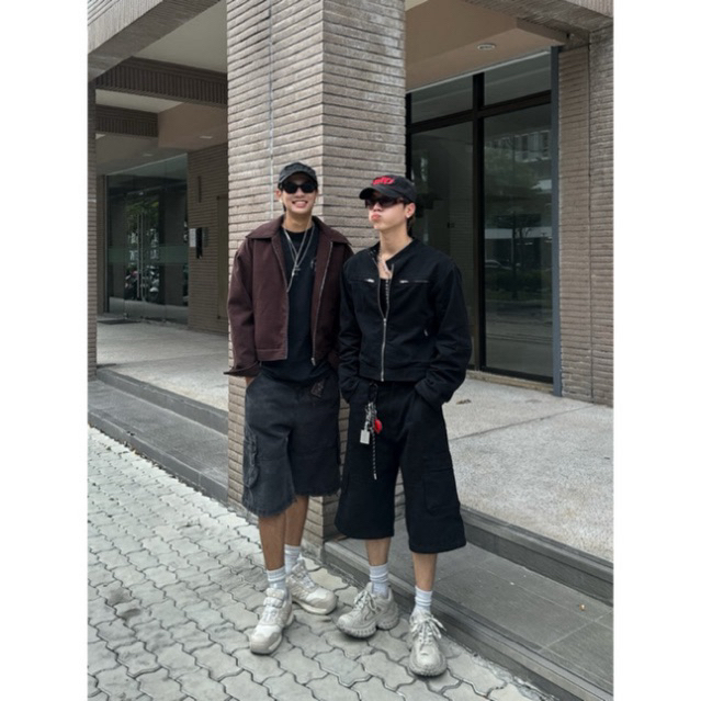 YC1996 - Quần Baggy Jeans Short Túi Hộp 2 Màu Local Brand Unisex