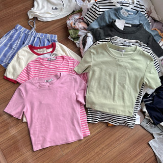 [SALE] Áo phông / áo thun croptop Zara Authentic (1660/801)