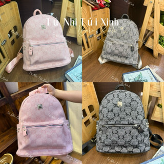 Balo to , balo đi học đi chơi chất vải logo vuông tag size 40 nam nữ đeo siêu đẹp