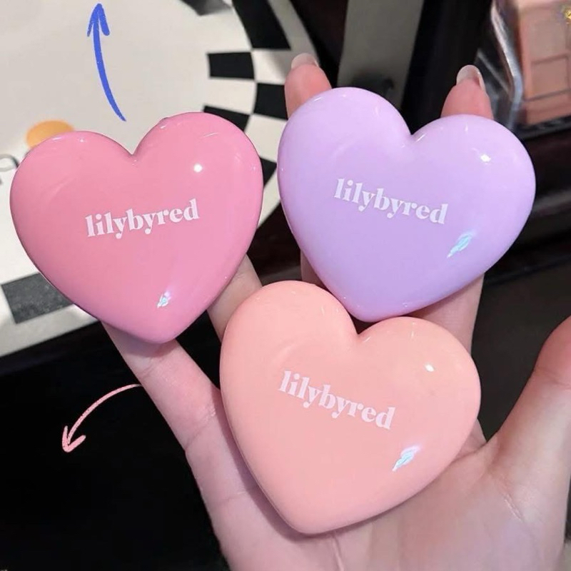 Phấn má hồng dạng kem lilybyred luv beam cheek balm 08 pinkie crush