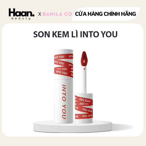 Son Lì Into You kem lì bùn môi Into You Em08 EM23 không trôi chính hãng bền Làm Đều Màu Môi Haan.bea