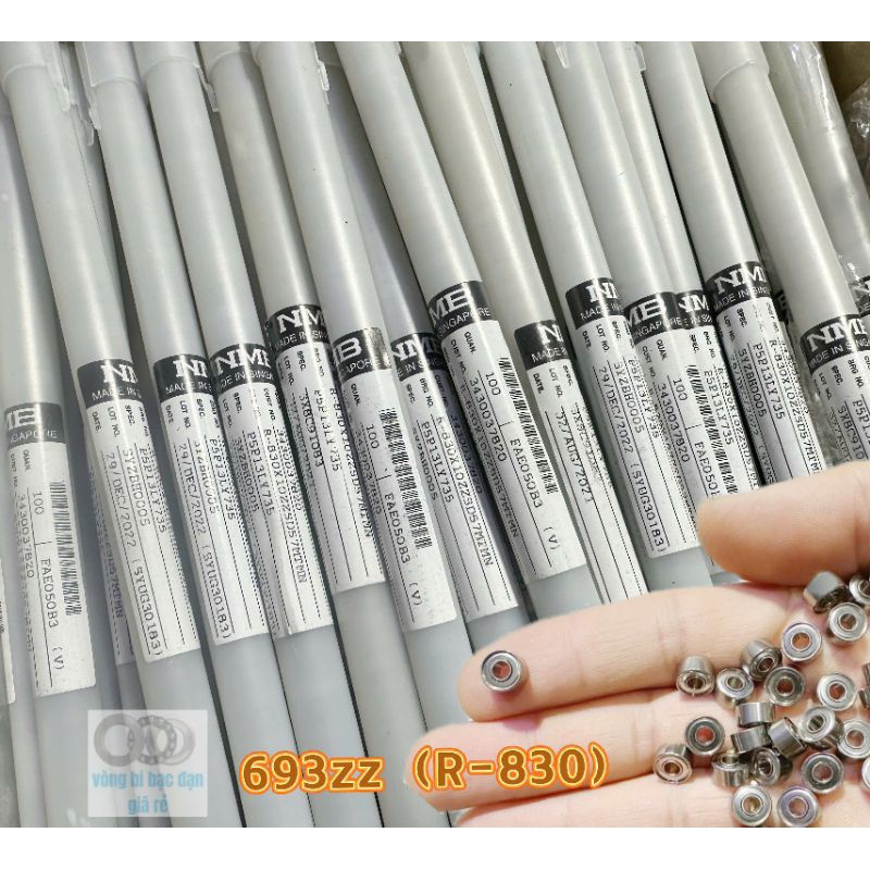 vòng bi bạc đạn 693 695 606 hàng ống, đẹp, chất lượng tốt giá siêu rẻ