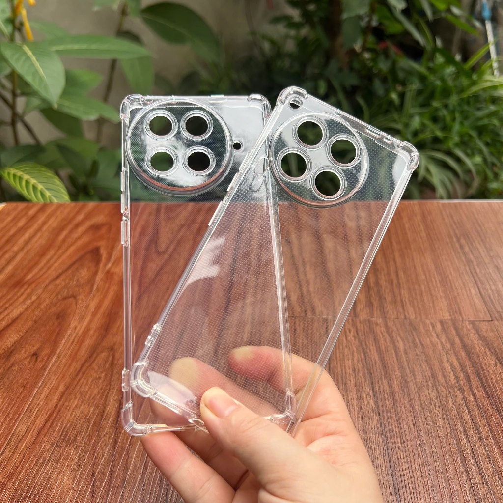 Ốp lưng Tecno Camon 30 4G, Camon 30S, Camon 30S Pro dẻo silicon trong suốt và chống sốc 4 góc