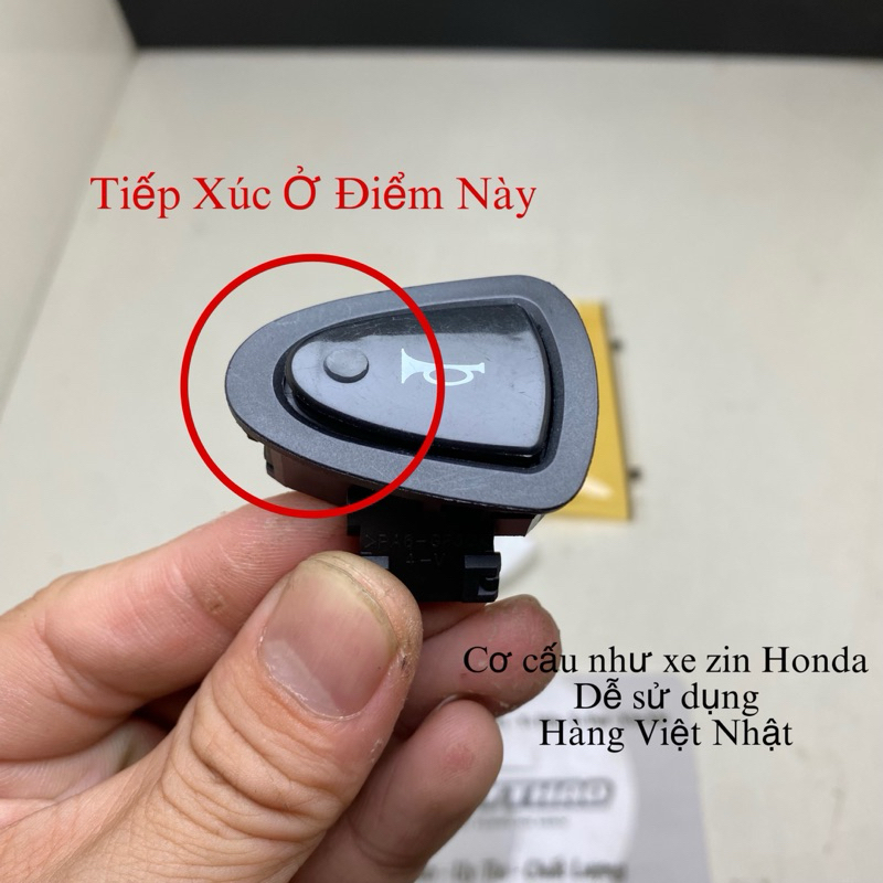 Công tắc còi xe máy Wave S110, Rsx110, Airblade, Vision, Lead, Blade 110 ... cơ cấu giống xe zin Hon