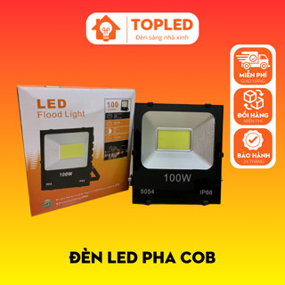  Đèn led pha COB 20w 30w 50w 100w 150w,200w ánh sáng trắng vàng cao cấp siêu công suất tiết kiệm điện 