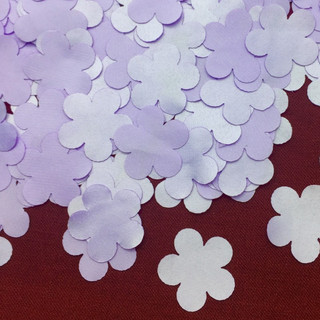 Cánh hoa satin kích thước 3cm trang trí váy áo, làm hoa thủ công