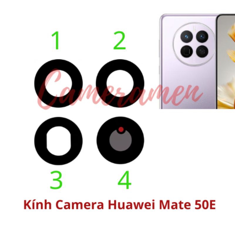 Kính Camera Huawei Mate 50E / Mate50E