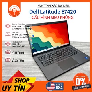 Laptop Dell Latitude 7420 Core i7-11th/ Ram 16GB/ SSD 256GB/ Màn 14" FHD