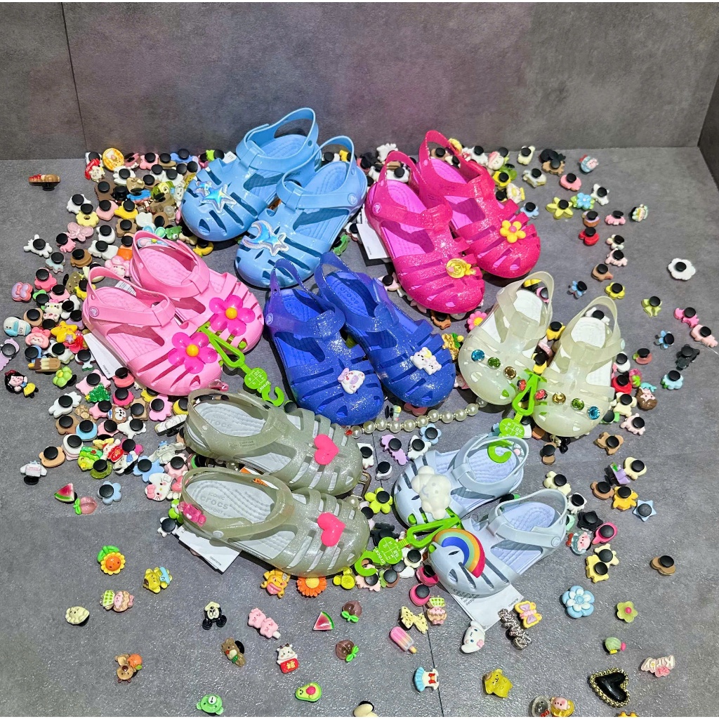 [ CHÍNH HÃNG ] XĂNG ĐAN TRẺ EM CROCS ISABELLA TODDLER