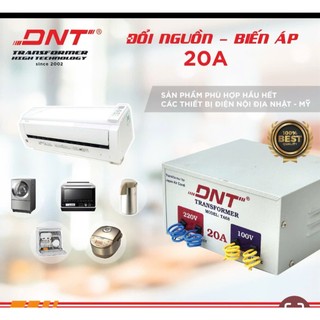 Biến áp  DNT 20a 220v ra 100v