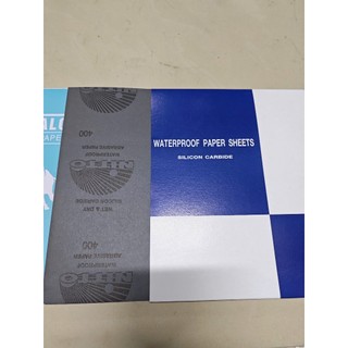 Giấy nhám nước nhập khẩu nhật và thái lan, giấy ráp nước độ mịn p400 và p800 chà xe máy, ô tô, vật dụng