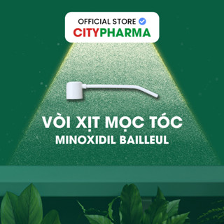 Vòi Xịt Mọc Tóc Minoxidil Bailleul Chính Hãng, Chuyên Dụng Cho Lông Mày Và Râu Từ City Pharma