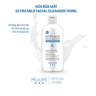   HSD 11 01 2026  MizuMi Gel Rửa Mặt Extra Mild Facial Cleanser 500ml,100ml 
