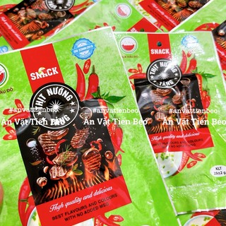 Snack Thịt Nướng Tảng Làm Từ Bột Mì, Que Cay Tuổi Thơ, đồ ăn vặt, Ăn vặt Tiến Béo