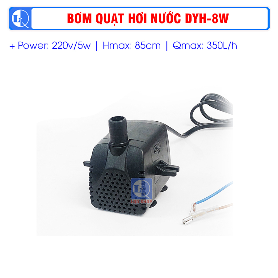 Máy bơm quạt điều hòa hoi nước 8w DYH I Sheng Zhou Tian Hao