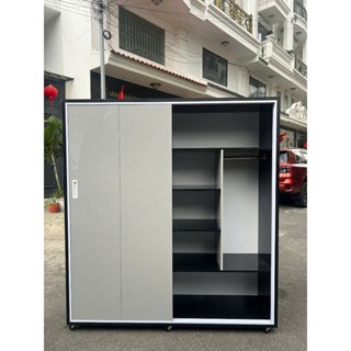  tủ 4 cánh cửa lùa nhựa đài loan thiết kế giao hàng tận nơi 