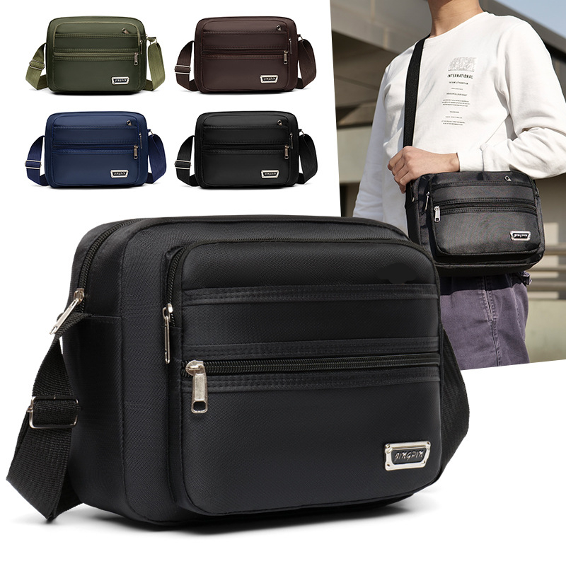 Túi Đeo Chéo Nhiều Ngăn Chống Thấm Nước Thời Trang Dễ Phối Đồ Túi Đeo Vai MÃ Tv04