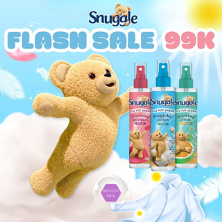 [Top 1 OliveYoung] Xịt Thơm Quần Áo SNUGGLE Hàn Quốc Chính Hãng - Xịt Thơm Vải 6 Mùi Hương 🧸✨