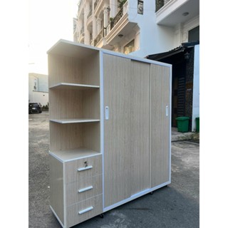   FREE SHIP Tủ quần áo cửa lùa nhựa đài loan kèm kệ 1m8x1m65x45  cao cấp. 