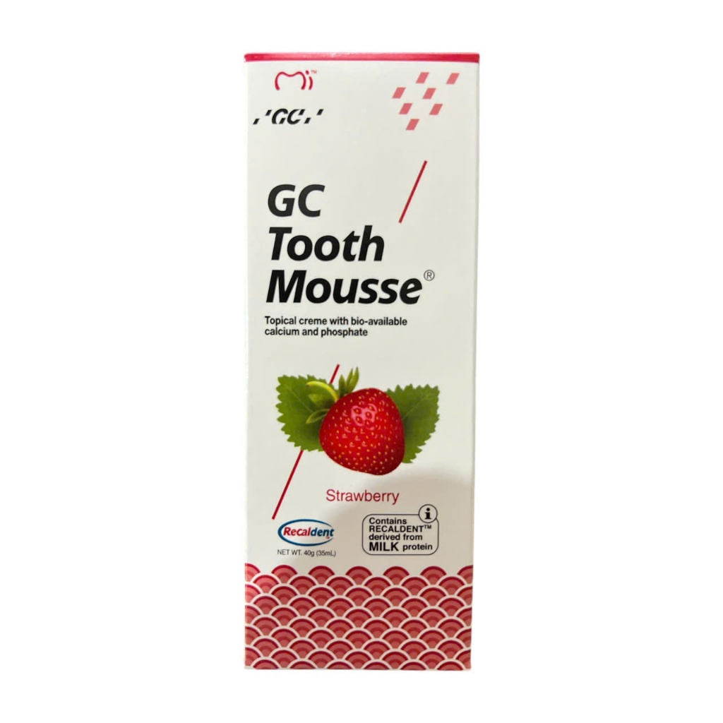 GC Tooth Mousse-Tái khoáng men răng vị dâu