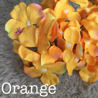 Hoa chùm cẩm tú cầu - đầu hoa lụa trang trí