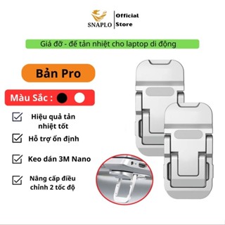 Giá Đỡ Tản Nhiệt Laptop Hợp Kim Nhôm SNAPLO kệ đỡ nâng cao laptop với 2 mức độ cao tiện lợi