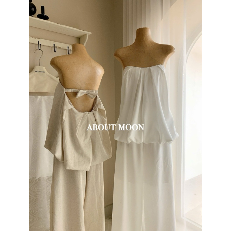 𝐬𝐭𝐮𝐝𝐢𝐨𝐛𝐲𝟐𝟓 | SET BÍ QUÂY LINEN CHUN NƠ LƯNG KÈM QUẦN | BigBuy360 - bigbuy360.vn