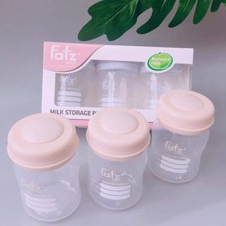 Bộ 3 bình trữ sữa Fatz baby 150ml