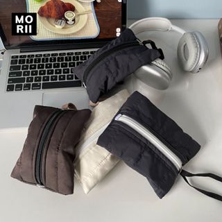 Túi vải chần bông đeo tay nhỏ gọn phong cách Hàn Quốc thanh lịch, ví đựng vật dụng cá nhân Morii VN