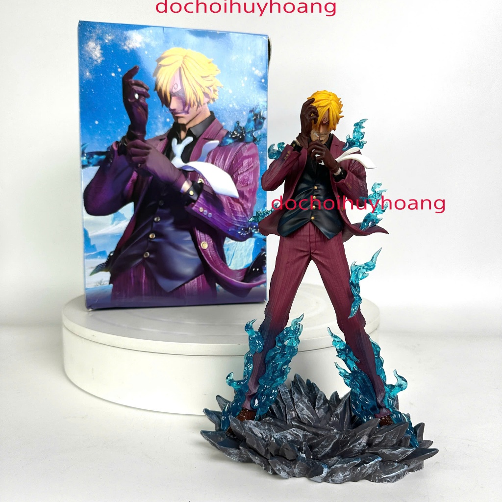 Mô hình tượng nhân vật Sanji kéo găng tay One Piece 24cm