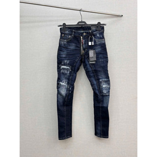 Quần jean nam cao cấp vá rách chất chơi cho anh em đi chơi đi dạo phố from dáng đẹp dễ phối đồ.