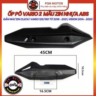 Ốp Pô Vario / Click 2018 - 2021 Gắn cho các dòng Click/Vario và Vision 2014 – 2020 Nhựa ABS