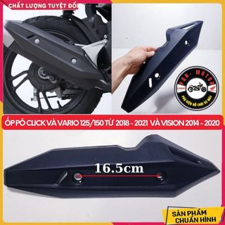 Ốp Pô Vario / Click 2018 - 2021 Gắn cho các dòng Click/Vario và Vision 2014 – 2020 Nhựa ABS