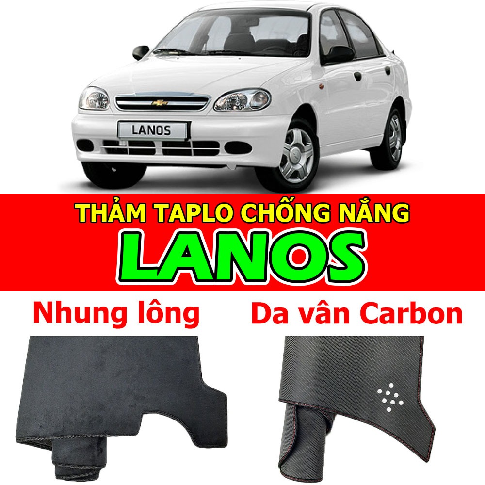 Thảm Taplo DAEWOO LANOS bằng Nhung lông
