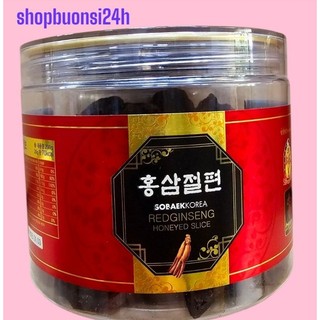  Sâm lát mật ong Hàn Quốc  Sobaek dẻo 200g- có hộp giấy 