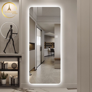  Gương Decor Home Toàn Thân Chữ Nhật Đèn Led  Cao Cấp Nhiều Kích Thước Đầy Đủ Phụ Kiện  