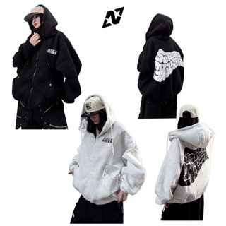  ÁO HOODIE ZIP CỔ CAO TÚI LẠ MẮT ''SERIAL CHILLER" BASIC   FROM BOXY 