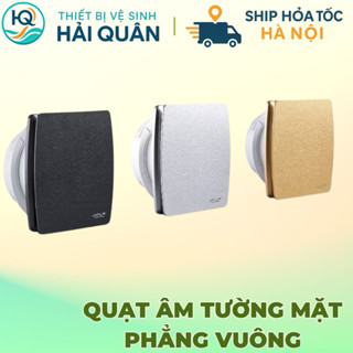 Quạt hút âm tường LAVFILL LFWW-13Q phi 150 – Mặt vuông 200x200mm, chạy êm, chống nước IPX2, 4 màu