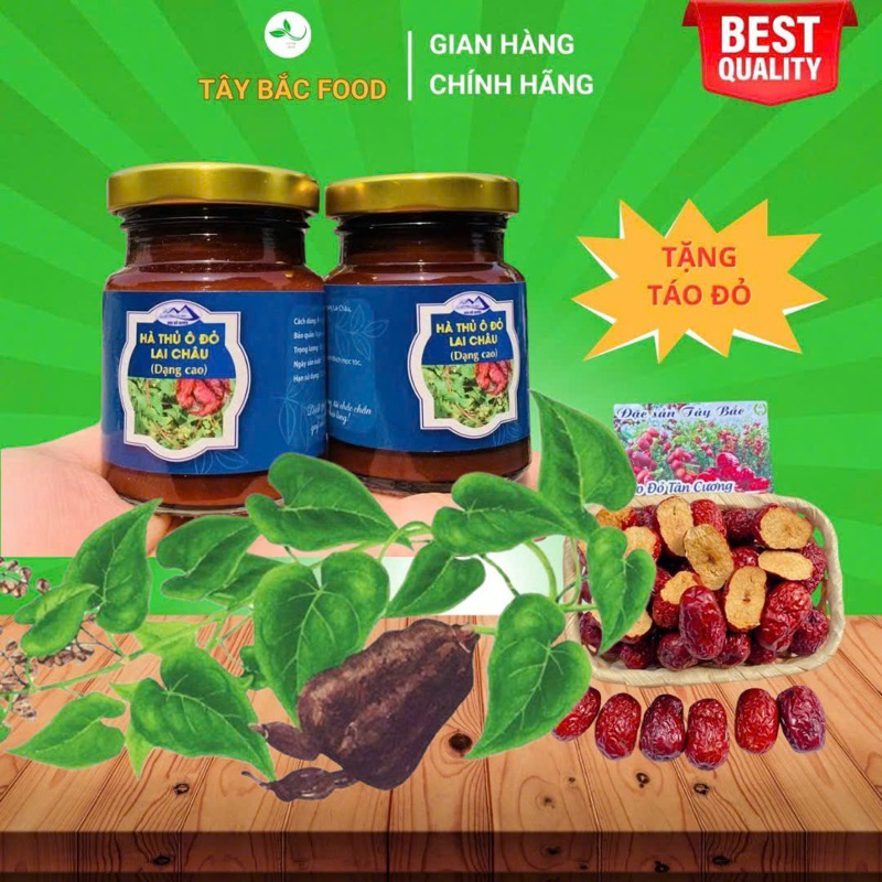 (CHÍNH HÃNG) Cao Hà Thủ Ô Nguyên Chất Lai Châu ( Người Dân Lai Châu Có Kiểm Định )