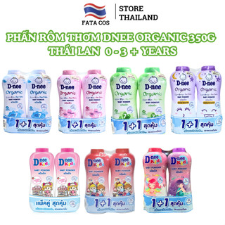  Phấn rôm Dnee Thái Lan phấn rôm organic Dnee Baby Power 350gr Fata co's 