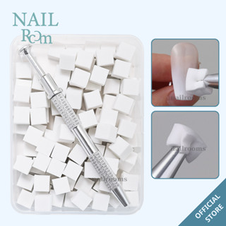  Set mút dặm ombre móng chuyên dụng - Mút vuông dặm ombre kèm bút trang trí làm nail 