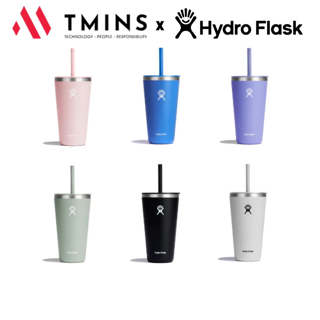 Ly giữ nhiệt Hydro Flask  Around Tumbler Straw Lid 28 oz có ống hút - Hàng chính hãng