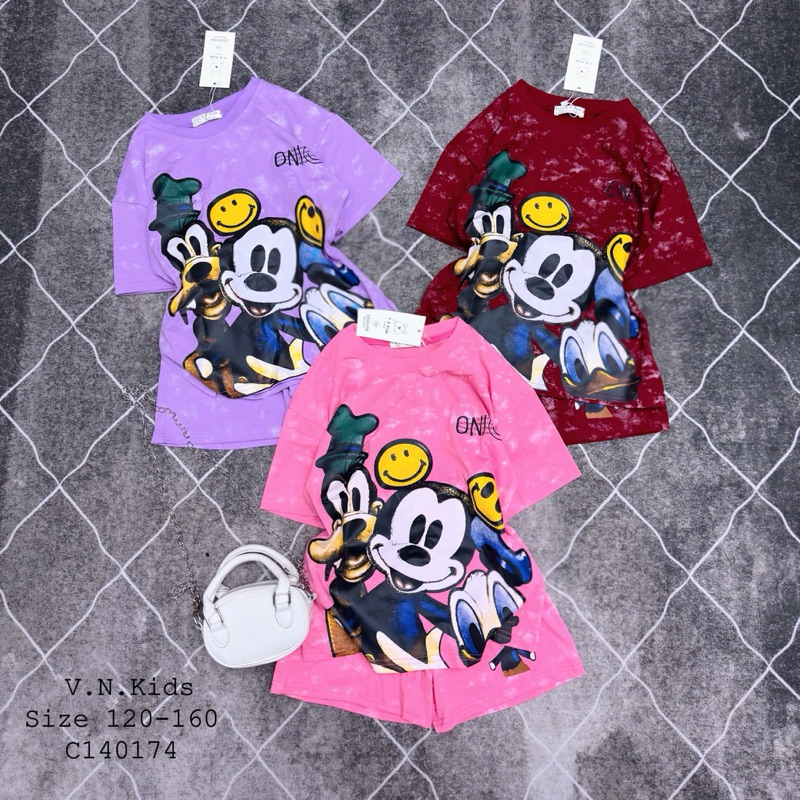 [DOKID] QA43- Bộ loang hoạt hình đáng iu cho Bé( 20kg - 45kg)