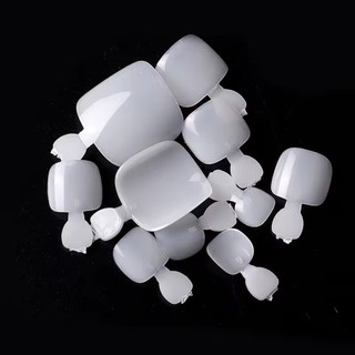 Túi 600 móng úp CHÂN đục (Bịch) gắn móng làm nail gel