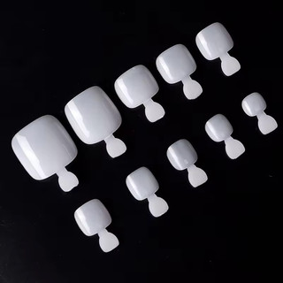 Túi 600 móng úp CHÂN đục (Bịch) gắn móng làm nail gel
