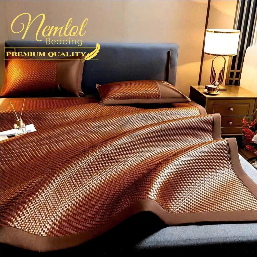 🔰NHẬP KHẨU🔰Chiếu Mây Lạnh Điều Hòa Thân Nhiệt Cao Cấp Mềm Mát, Thông Thoáng, Đủ Size_Nemtot Bedding