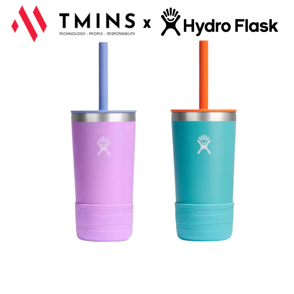 Bình giữ nhiệt Hydro Flask Kids Tumbler With Straw And Boot Anemone 12 oz - Hàng chính hãng