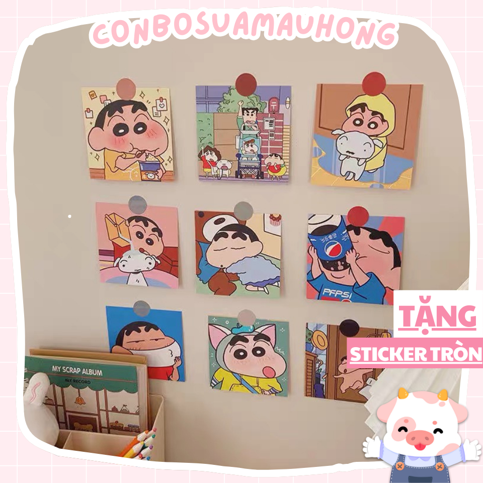 SET ẢNH POSTCARD CU SHIN DECOR TRANG TRÍ A.3